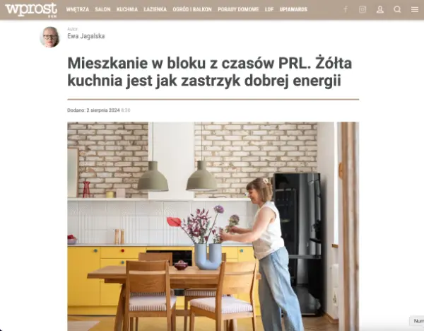 Publikacja projektu Wibrujące kolory we Wprost